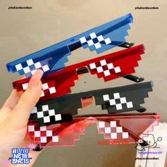 Gọng Kính Thug Life 6 Chấm - Kính Mát PC Chống Tia UV Đặc Biệt Dành Cho Gamer - Phụ Kiện Thời Trang Cá Tính