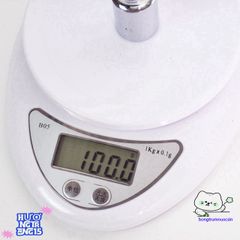 Cân Điện Tử Mini WeiHeng 1g - 5Kg Chính Xác Cao, Kèm 2 Pin AAA - Dụng Cụ Đo Lường Nhà Bếp Tiện Lợi, Thích Hợp Làm Bánh, Giảm Cân