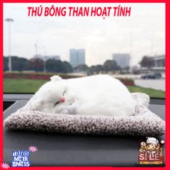 Thú Bông Kháng Mùi Chó Mèo Cho Ô Tô - Lõi Than Hoạt Tính Hút Ẩm, Phụ Kiện Trang Trí Dễ Thương, Cải Thiện Không Khí Trong Xe