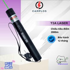 Đèn Pin Cầm Tay Laser Xanh 303 - Chiếu Sáng Tia Điểm Chính Xác, Phạm Vi 3000 Mét, Thiết Kế Đẹp, Pin 18650/16340