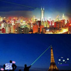Đèn Pin Cầm Tay Laser Xanh 303 - Chiếu Sáng Tia Điểm Chính Xác, Phạm Vi 3000 Mét, Thiết Kế Đẹp, Pin 18650/16340