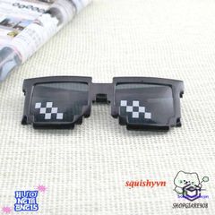 Kính Mắt Thuglife 6 Chấm MINECRAFT - Phong Cách Thời Trang 8Bit Siêu Ngầu, Đa Màu Sắc Cho Nam Nữ, Giá Rẻ Hấp Dẫn