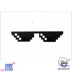 Kính Mắt Thuglife 6 Chấm MINECRAFT - Phong Cách Thời Trang 8Bit Siêu Ngầu, Đa Màu Sắc Cho Nam Nữ, Giá Rẻ Hấp Dẫn