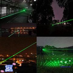 Bút Laser 303 Đèn Laze Xanh Lá - Đèn Học Tập và Giải Trí với Sạc USB-C Nhanh, Chiếu Tia Xa 1.5-2km