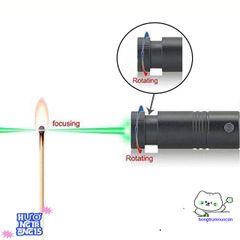 Bút Laser 303 Đèn Laze Xanh Lá - Đèn Học Tập và Giải Trí với Sạc USB-C Nhanh, Chiếu Tia Xa 1.5-2km