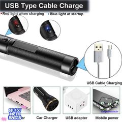Bút Laser 303 Đèn Laze Xanh Lá - Đèn Học Tập và Giải Trí với Sạc USB-C Nhanh, Chiếu Tia Xa 1.5-2km