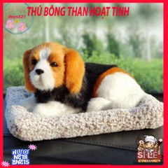 Túi Bông Hình Thú Cún Đôi Đen Vàng - Khử Mùi và Lọc Khí Hiệu Quả Cho Xe Ô Tô và Không Gian Sống, Dễ Thương và Tiện Ích.