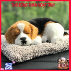 Túi Bông Hình Thú Cún Đôi Đen Vàng - Khử Mùi và Lọc Khí Hiệu Quả Cho Xe Ô Tô và Không Gian Sống, Dễ Thương và Tiện Ích.