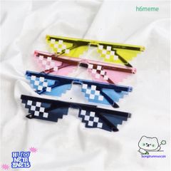 Kính Mát Gương Vuông Không Viền Thug Life - 7 Mẫu Phong Cách Hip Hop Dành Cho Nam Nữ