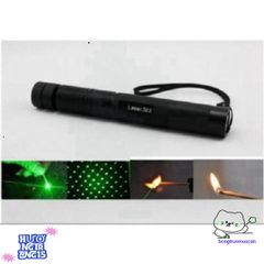 Đèn pin Laser 303 siêu sáng 5000mW - Tia xanh lục chiếu xa, dụng cụ công nghệ đa năng cho du lịch và trình chiếu