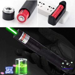 Đèn Laser 303 Cao Cấp 500mW - Tia Chiếu Đỏ & Xanh SUNO, Đèn Pin Chiếu Tia Siêu Sáng, Thích Hợp Cho Cảnh Sát, Quân Đội, Du Lịch