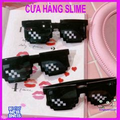 Kính Thuglife 6 Chấm MINECRAFT - Kính Mắt Thời Trang Độc Đáo Nhiều Màu Sắc Dành Cho Trẻ Em, Phong Cách Cool Ngầu