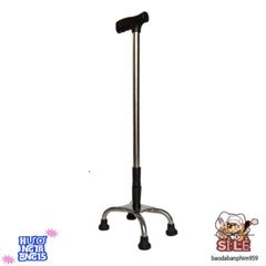 Gậy Chống 3 Chân B-933 - Thiết Bị Hỗ Trợ Di Chuyển An Toàn Cho Người Già - Điều Chỉnh Chiều Cao Linh Hoạt, Chất Liệu Bền Bỉ