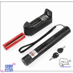 Đèn Laser 303 - Ánh Sáng Xanh Siêu Mạnh Có Đầu Chiếu Sao và Pin Sạc 18650 - Dụng Cụ Chiếu Hiệu Ứng Đẹp Mắt