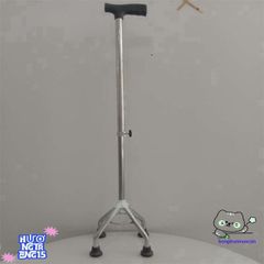 Gậy Chống Đi Bộ INOX 4 Chân - Điều Chỉnh Chiều Cao Cho Người Già, Người Khuyết Tật, Tập Đi An Toàn, Chất Liệu Cao Cấp