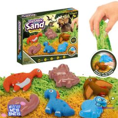 Bộ Cát Động Lực An Toàn Kèm Khuôn - Đồ Chơi Giáo Dục Phát Triển Sáng Tạo Cho Bé 3 Tuổi Trở Lên