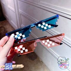 Kính Mắt Thuglife 6 Chấm MINECRAFT - Kiểu Dáng Thời Trang Cá Tính Cho Nam Nữ, Hàng Chất Lượng Cao