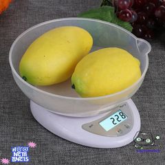 Cân Điện Tử Nhà Bếp Nhỏ Gọn 5kg - Cân Đo Chính Xác Với Màn Hình LCD Đơn Giản Sử Dụng, Tiết Kiệm Không Gian Cho Mọi Mục Đích