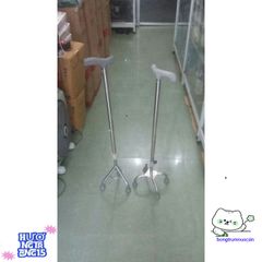 Gậy tập đi 3 và 4 chân Inox điều chỉnh chiều cao - Dụng cụ hỗ trợ cho người già và người phục hồi chức năng