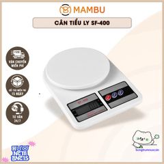 Cân Điện Tử SF-400 Cao Cấp - Thiết Bị Định Lượng Nguyên Liệu Pha Chế Chính Xác Cho Bếp Nhà Hàng, Khách Sạn