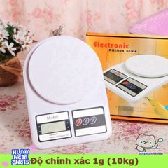 Cân Điện Tử SF-400 10kg - Cân Tiểu Ly Chính Xác 1g, Màn Hình LCD, Dùng Trong Nhà Bếp, Hỗ Trợ Kiểm Soát Dinh Dưỡng