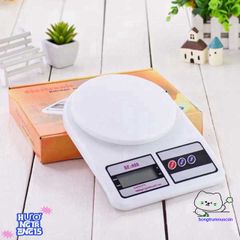 Cân Điện Tử SF-400 10kg - Cân Tiểu Ly Chính Xác 1g, Màn Hình LCD, Dùng Trong Nhà Bếp, Hỗ Trợ Kiểm Soát Dinh Dưỡng
