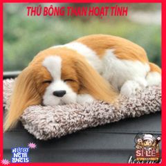 Thú Nhồi Bông Khử Mùi Thông Minh - Chó, Mèo, Sói, Gấu Lõi Than Hoạt Tính Trang Trí Xe Ô Tô Dễ Thương và Hữu Ích