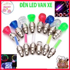 Nắp Van Xe Đạp LED 7 Màu Phát Sáng - Đèn Gắn Van Xe Máy, Ô Tô, Tăng Sự Nổi Bật và An Toàn Khi Đi Đường Ban Đêm