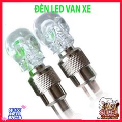 Nắp Van Xe Đạp LED 7 Màu Phát Sáng - Đèn Gắn Van Xe Máy, Ô Tô, Tăng Sự Nổi Bật và An Toàn Khi Đi Đường Ban Đêm