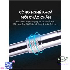 Gậy Tập Đi 4 Chân Lucass - Hỗ Trợ Đi Lại An Toàn Cho Người Già Và Người Khuyết Tật, Chất Liệu Inox Bền Bỉ, Điều Chỉnh Chiều Cao