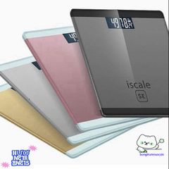 Cân Sức Khỏe Thông Minh Hình Iphone - Cân Điện Tử Chính Xác 180kg, Thiết Kế Gọn Nhẹ, Màn Hình LCD Đọc Dễ Dàng