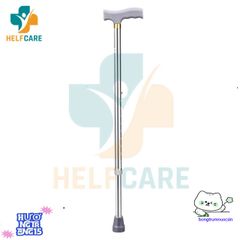Gậy Chống Một Chân HelpCare Chất Liệu Hợp Kim Nhôm - Điều Chỉnh Chiều Cao 76-98cm, Hỗ Trợ Người Già Đi Lại An Toàn Và Tiện Lợi