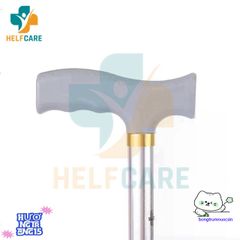 Gậy Chống Một Chân HelpCare Chất Liệu Hợp Kim Nhôm - Điều Chỉnh Chiều Cao 76-98cm, Hỗ Trợ Người Già Đi Lại An Toàn Và Tiện Lợi