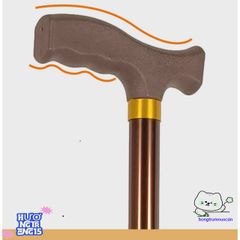 Gậy Đi Bộ 4 Chân Chống Trượt Điều Chỉnh Cao từ 63-87cm cho Người Cao Tuổi - Hợp Kim Nhôm và Inox Chắc Chắn, Thoải Mái Sử Dụng