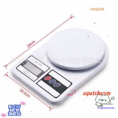 Cân Điện Tử Mini FS-400 - Cân Sức Khỏe Đo Tối Đa 10kg/1g, Màn Hình LCD Sáng, Sang Trọng, Có Pin Tặng Kèm, Bảo Hành 1 Năm