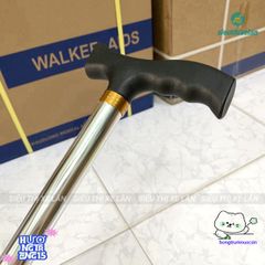 Gậy Như Ý Lucass B932 - Gậy Chống 4 Chân Nhôm Chất Lượng Cao, Điều Chỉnh Chiều Cao 72-92cm, An Toàn Cho Người Cao Tuổi