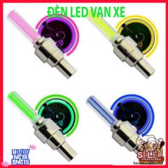 Bộ 2 Đèn LED Gắn Van Bánh Xe Đạp, Xe Máy, Ô Tô - Phát Sáng Độc Đáo Nhận Diện An Toàn Đêm Tối