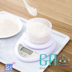 Cân Điện Tử B05 - Cân Sức Khỏe Tiện Lợi Đo Từ 1g Đến 5kg, Chuyển Đổi Đơn Vị, Phù Hợp Cho Gia Đình, Dụng Cụ Làm Bánh