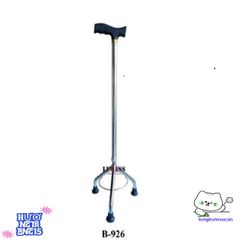 Gậy Chống Inox 3 Chân Lucass - Gậy Đi Bộ Chắc Chắn Cho Người Cao Tuổi và Người Khuyết Tật Giúp Đi Lại An Toàn