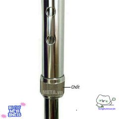 Gậy Chống Inox 3 Chân Lucass - Gậy Đi Bộ Chắc Chắn Cho Người Cao Tuổi và Người Khuyết Tật Giúp Đi Lại An Toàn