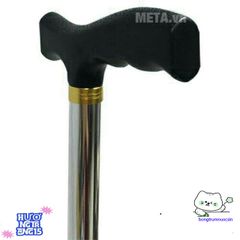 Gậy Chống Inox 3 Chân Lucass - Gậy Đi Bộ Chắc Chắn Cho Người Cao Tuổi và Người Khuyết Tật Giúp Đi Lại An Toàn