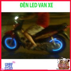Đèn LED Gắn Lốp Xe Đạp & Xe Máy - Phụ Kiện Tăng Cường An Toàn và Phong Cách, Ánh Sáng Nổi Bật Trong Đêm