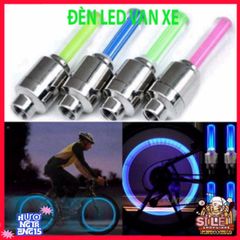 Đèn LED Gắn Lốp Xe Đạp & Xe Máy - Phụ Kiện Tăng Cường An Toàn và Phong Cách, Ánh Sáng Nổi Bật Trong Đêm