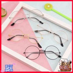 Kính Nobita tròn màu sắc nổi bật - Kính mắt thời trang phong cách thầy bói đáng yêu cho nam nữ - Đa dạng màu sắc lựa chọn