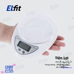 Cân Mini Điện Tử 5Kg - Cảm Biến Chính Xác, Thiết Kế Gọn Nhẹ Dễ Dàng Mang Theo, Màn Hình LCD Rõ Ràng