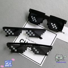 Kính Mắt Mosaic Thug Life - Gọng Kính Phong Cách Disco Cá Tính UV400 Cho Nam Nữ Thời Trang Vui Nhộn