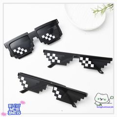 Kính Mắt Mosaic Thug Life - Gọng Kính Phong Cách Disco Cá Tính UV400 Cho Nam Nữ Thời Trang Vui Nhộn