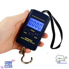 Cân Điện Tử Mini Cầm Tay A01L - Đo Đạc Hành Lý 40kg, Tiện Dụng Cho Du Lịch và Mua Sắm, Móc Treo & Thước Đo Chính Xác