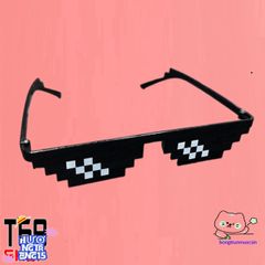 Kính Mát Thug Life Hot Trend 6 Chấm - Kính Chắn Bụi và Chụp Ảnh Sống Ảo, Phụ Kiện Anime-Manga-Chơi Game