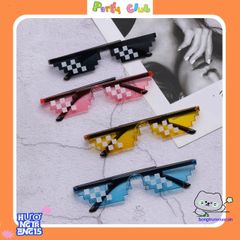 Kính Thug Life 6 Chấm Nhiều Màu - Phụ Kiện Chụp Ảnh Vui Nhộn Dành Cho Tất Cả Dịp, Thời Trang Độc Đáo
